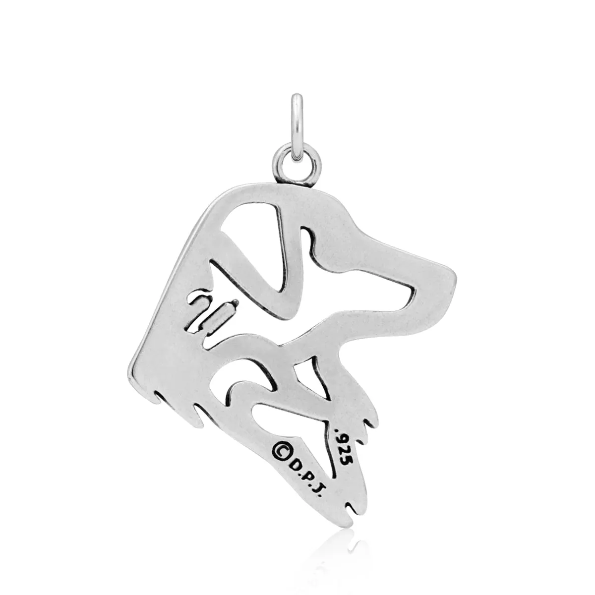 Nova Scotia Duck Tolling Retriever Necklace in Sterling Silver