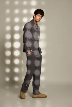 Straight Pants Of "( Holiday Shacket)"