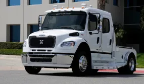 T-REX X Metal Series, Insert Grilles - Powdercoat - Requires Drilling or Cutting - 2003-2014 Freightliner