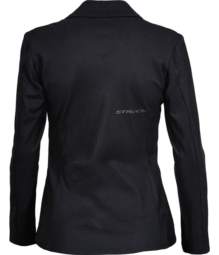 Women's Tonal Shacket Air: Black