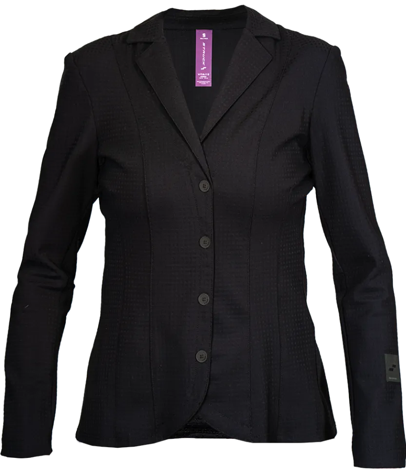 Women's Tonal Shacket Air: Black